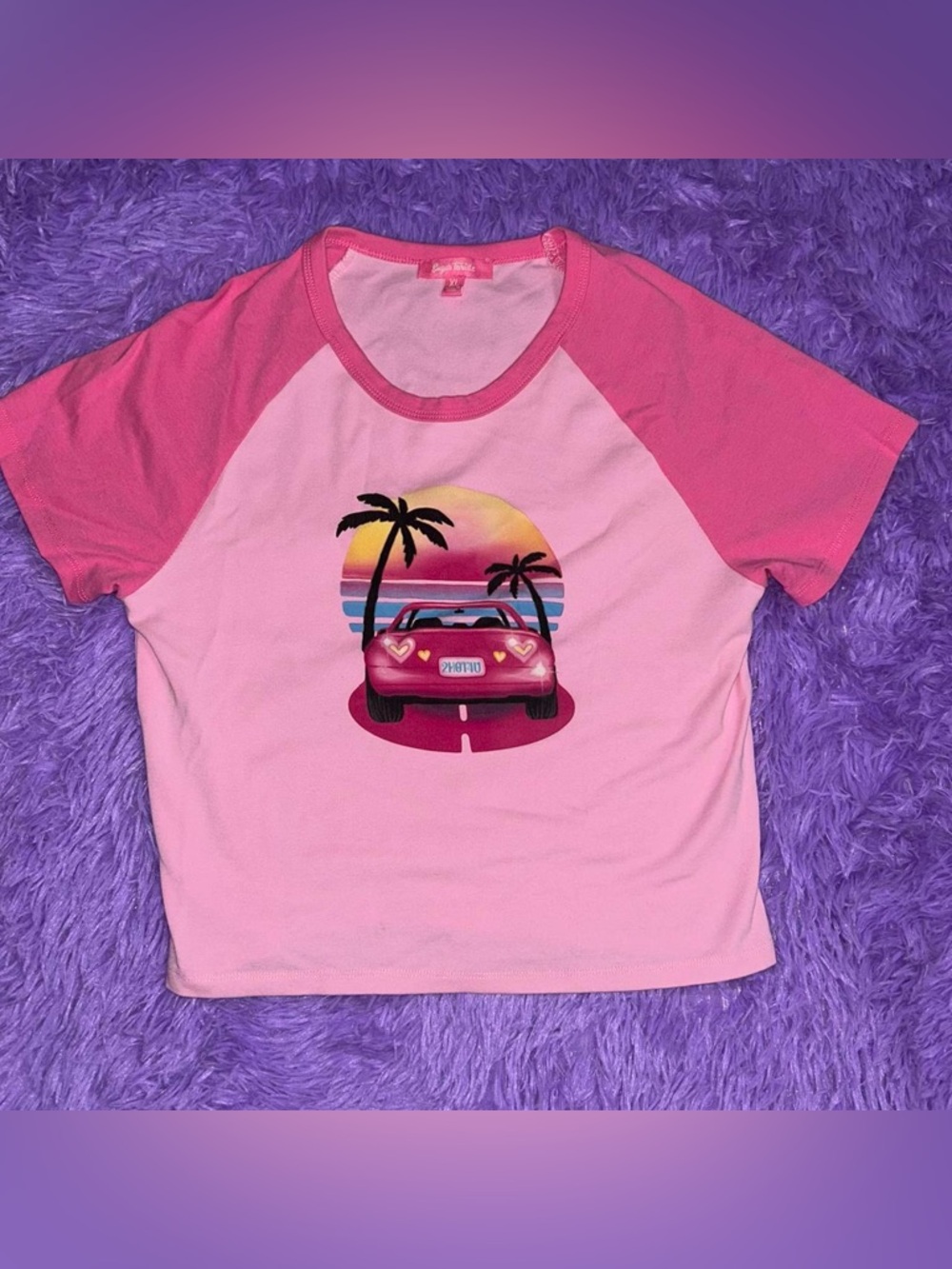 Sugar Thrillz Pink Barbie Malibu Tee